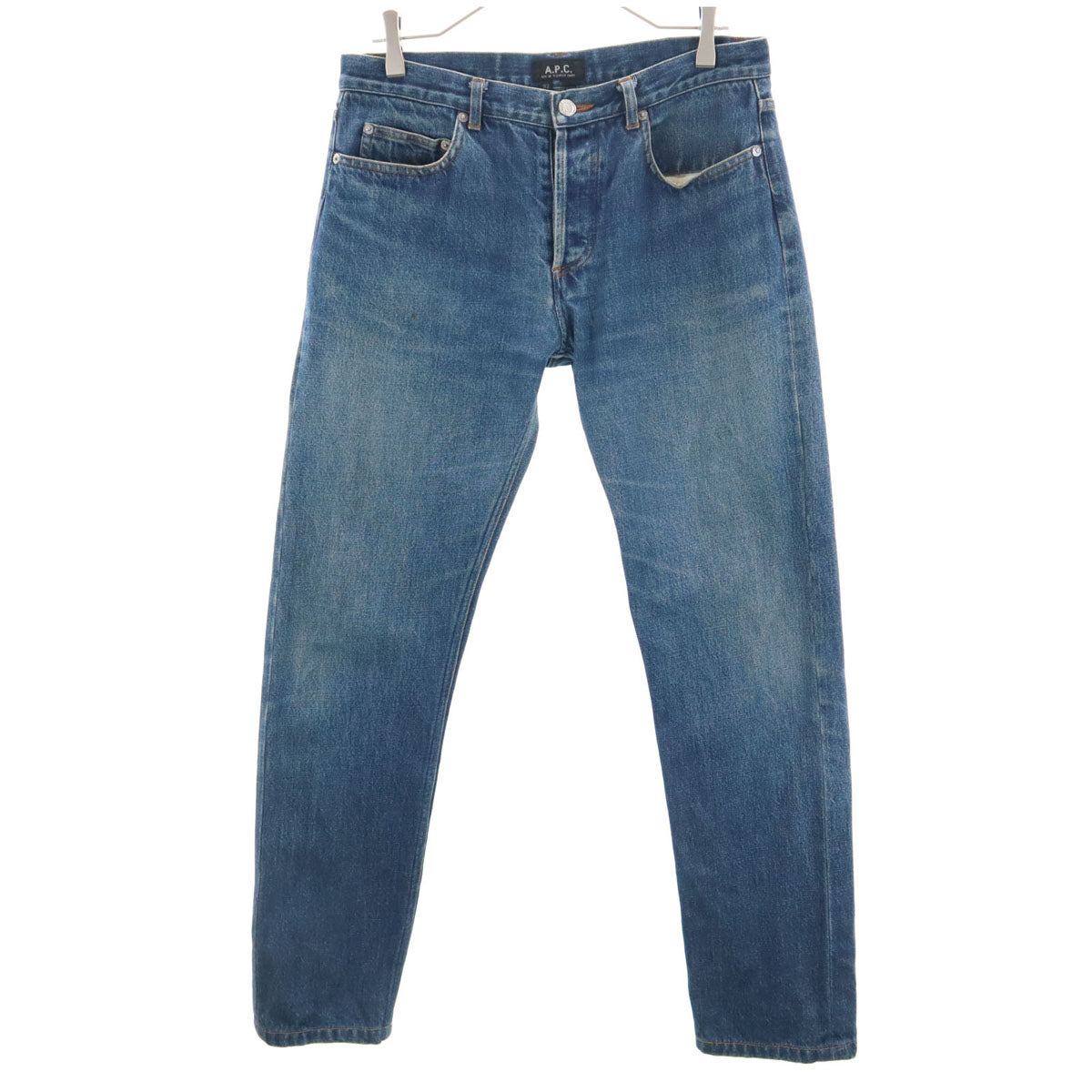 A.P.C. アーペーセー 日本製 デニムパンツ W32 ジーパン ボタンフライ メンズ