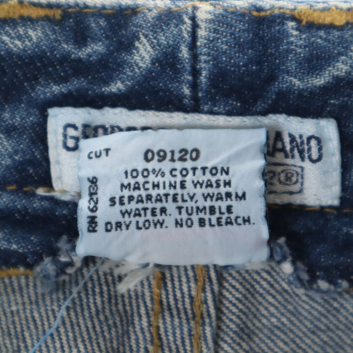 Guess ゲス 90s georges marciano USA製 オールド ケミカルウォッシュ テーパードデニムパンツ w30 ジーンズ レディース