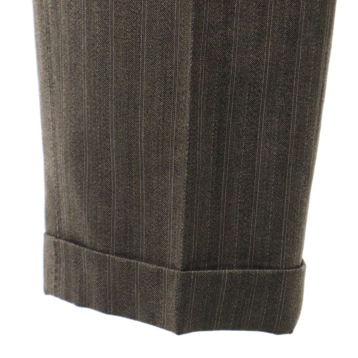 PAUL SMITH COLLECTION ポールスミスコレクション 日本製 ストライプ柄 スラックスパンツ 84 ブラウン メンズ