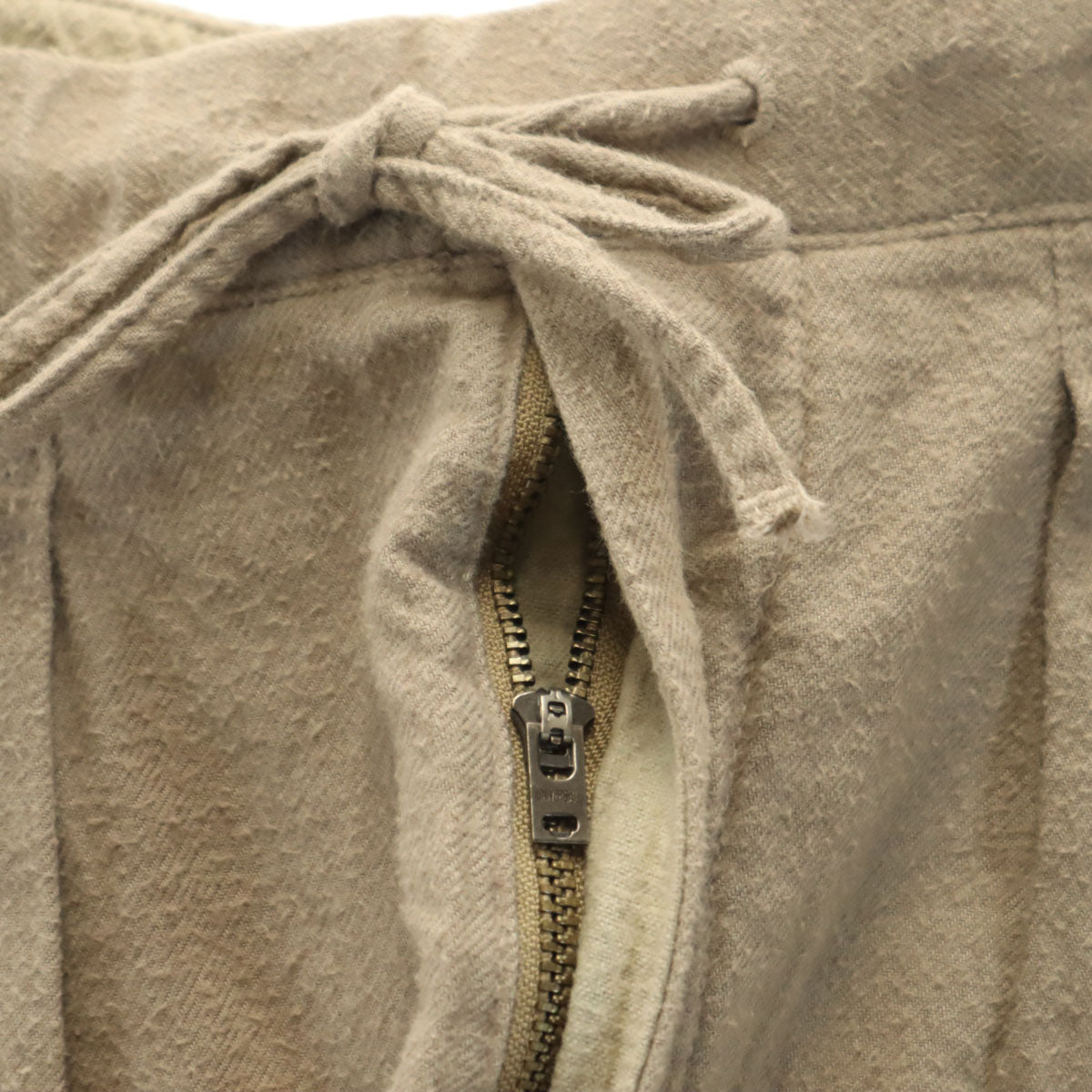 nonnative ノンネイティブ 日本製 フランネル イージーパンツ 0 ベージュ メンズ