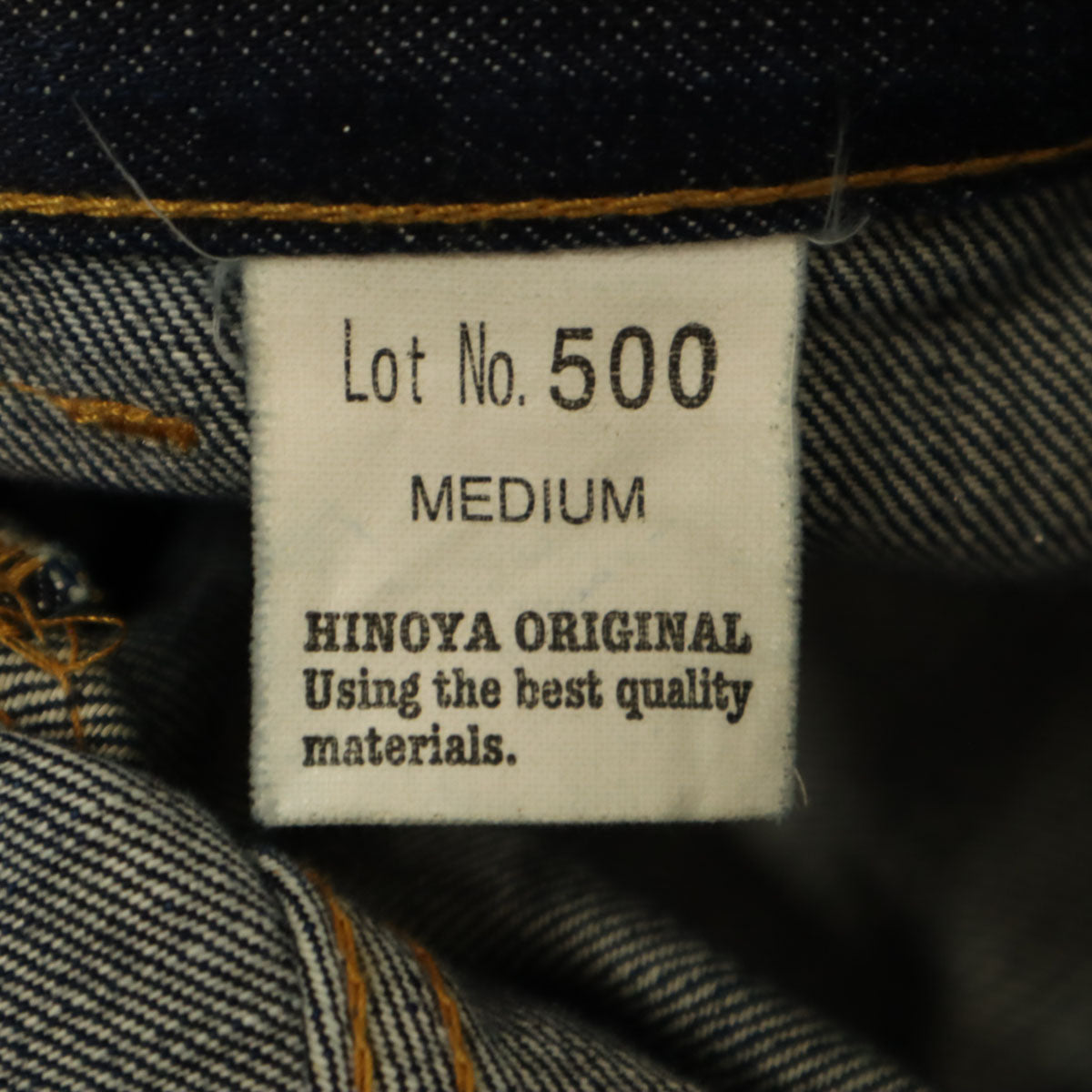 BURGUS PLUS バーガスプラス 日本製 ブッシュ デニムパンツ M ネイビー メンズ