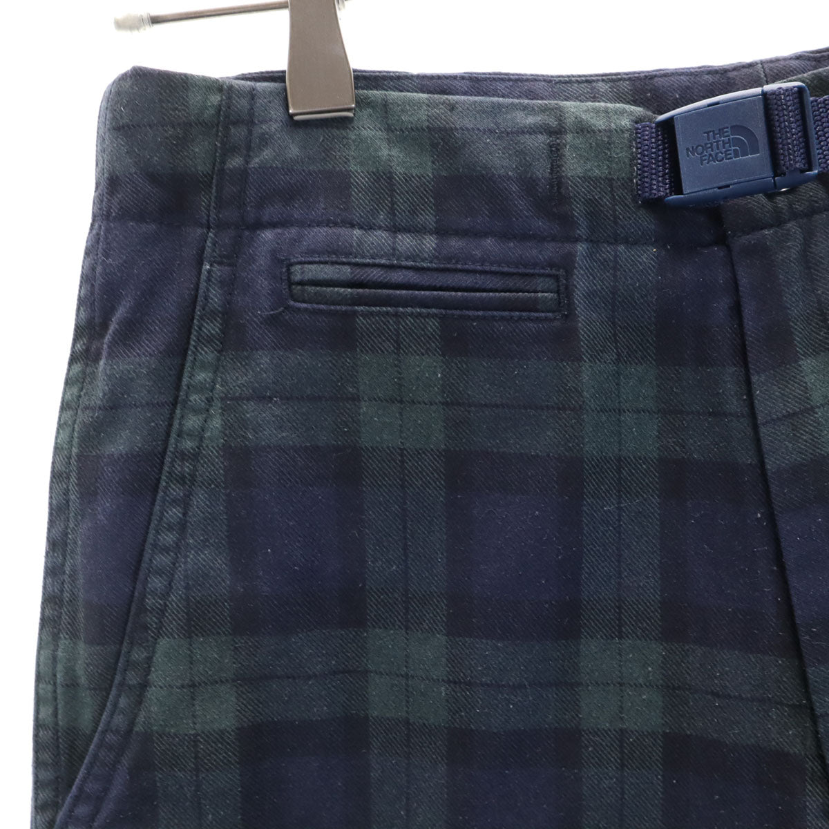 THE NORTH FACE ザノースフェイス パープルレーベル チェック柄 フィルド パンツ WS グリーン系 アウトドア NT5254N メンズ