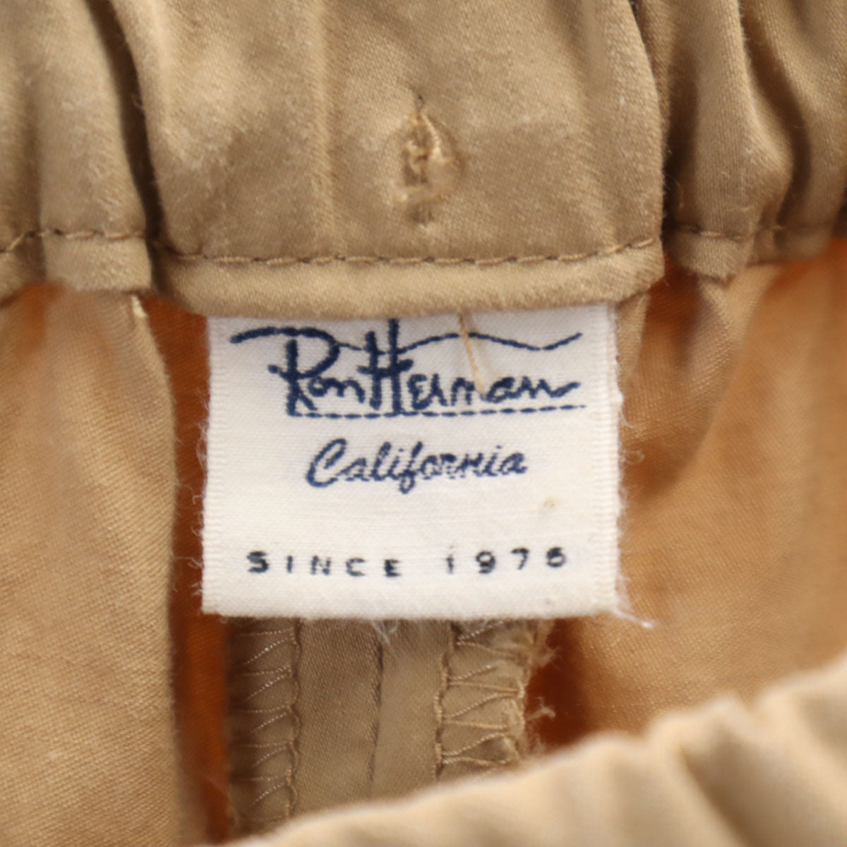 Ron Herman ロンハーマン 日本製 イージーパンツ XS ベージュ レディース