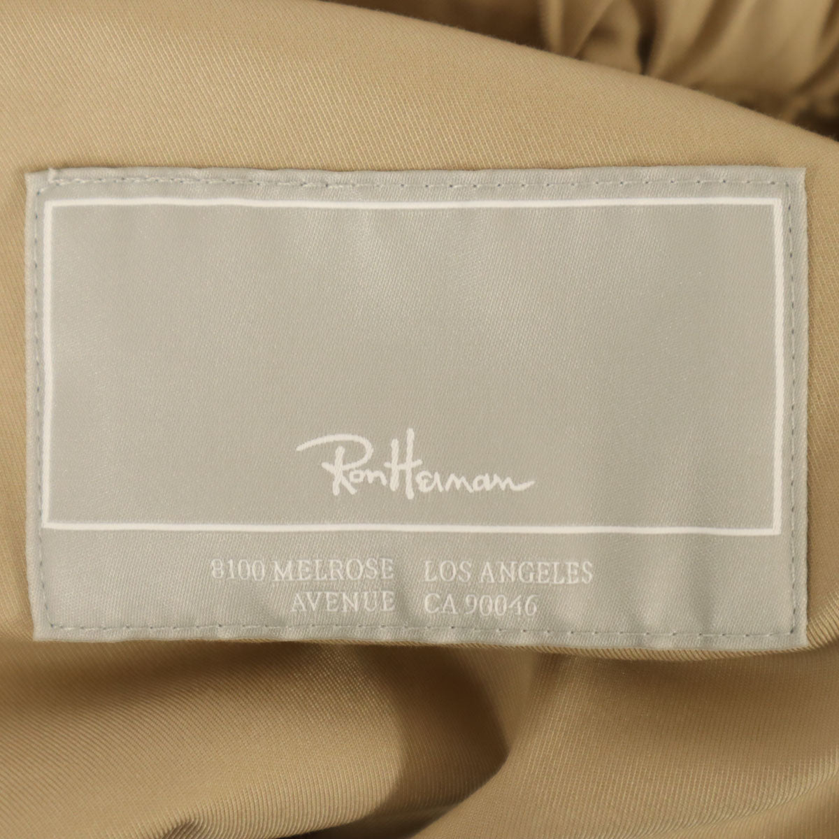 Ron Herman ロンハーマン ストレッチ ストレートパンツ L ベージュ系 メンズ