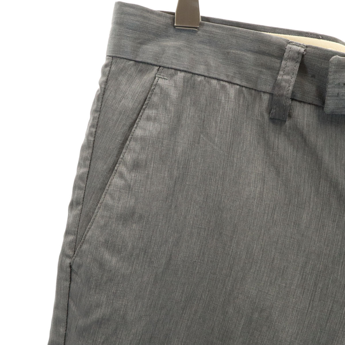 Emporio Armani エンポリオアルマーニ イタリア製 ロングパンツ 48 グレー メンズ