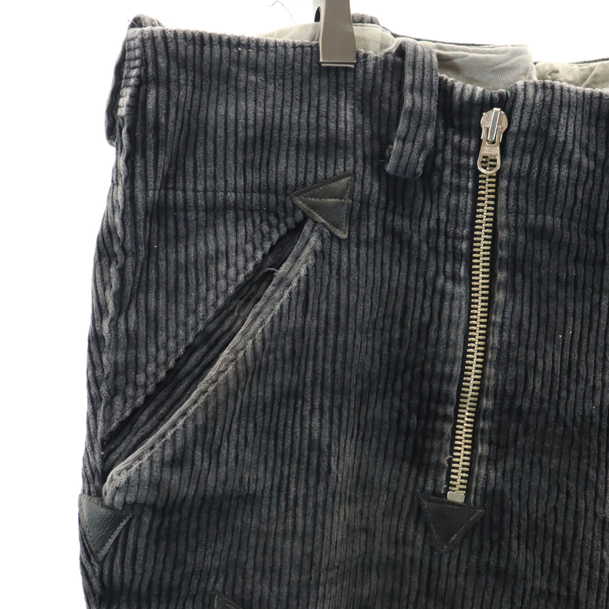 EURO WORK ユーロワーク ロガー コーデュロイ ロガー パンツ チャコールグレー ワーク メンズ