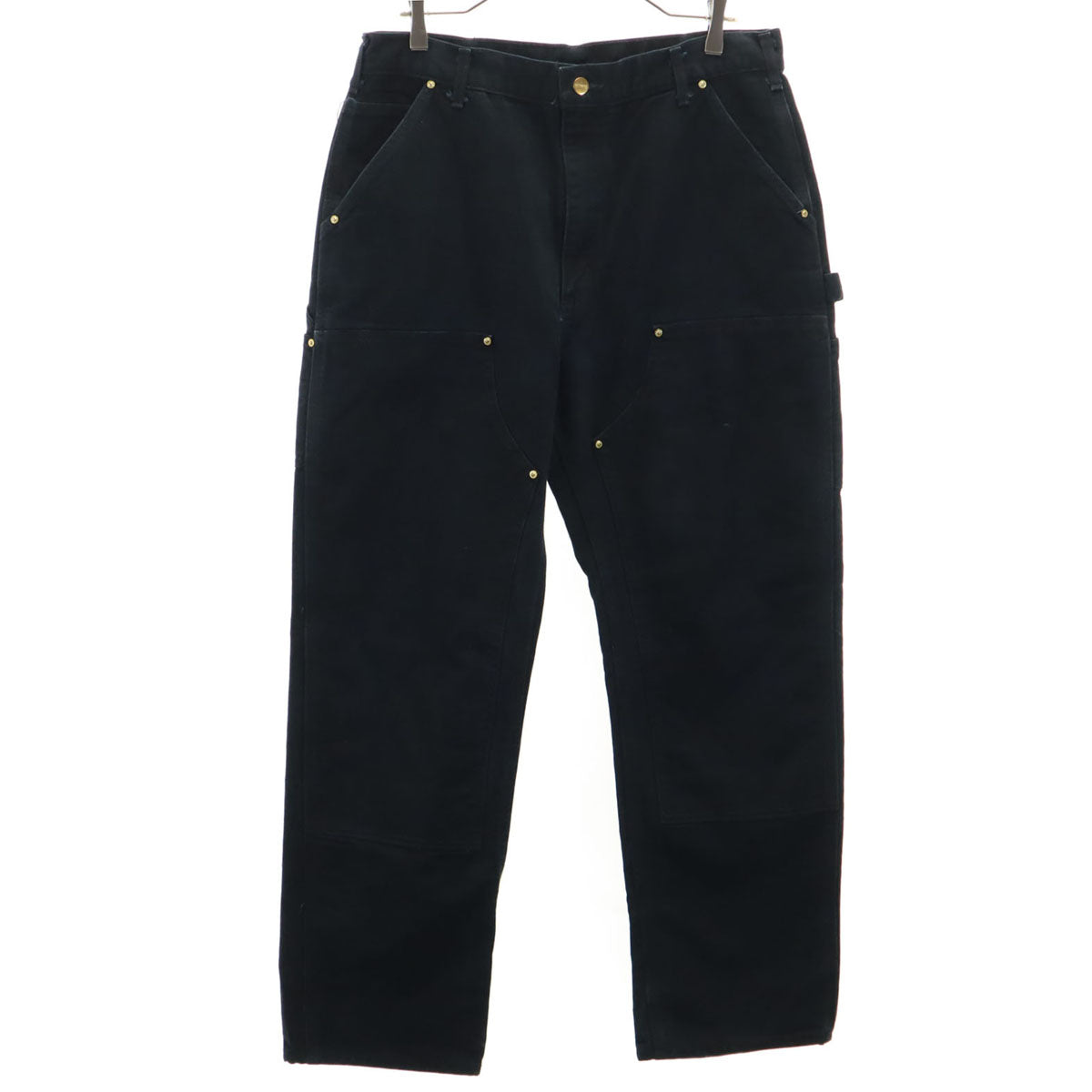 Carhartt カーハート USA製 ダブルニー ダック ワークパンツ ブラック メンズ