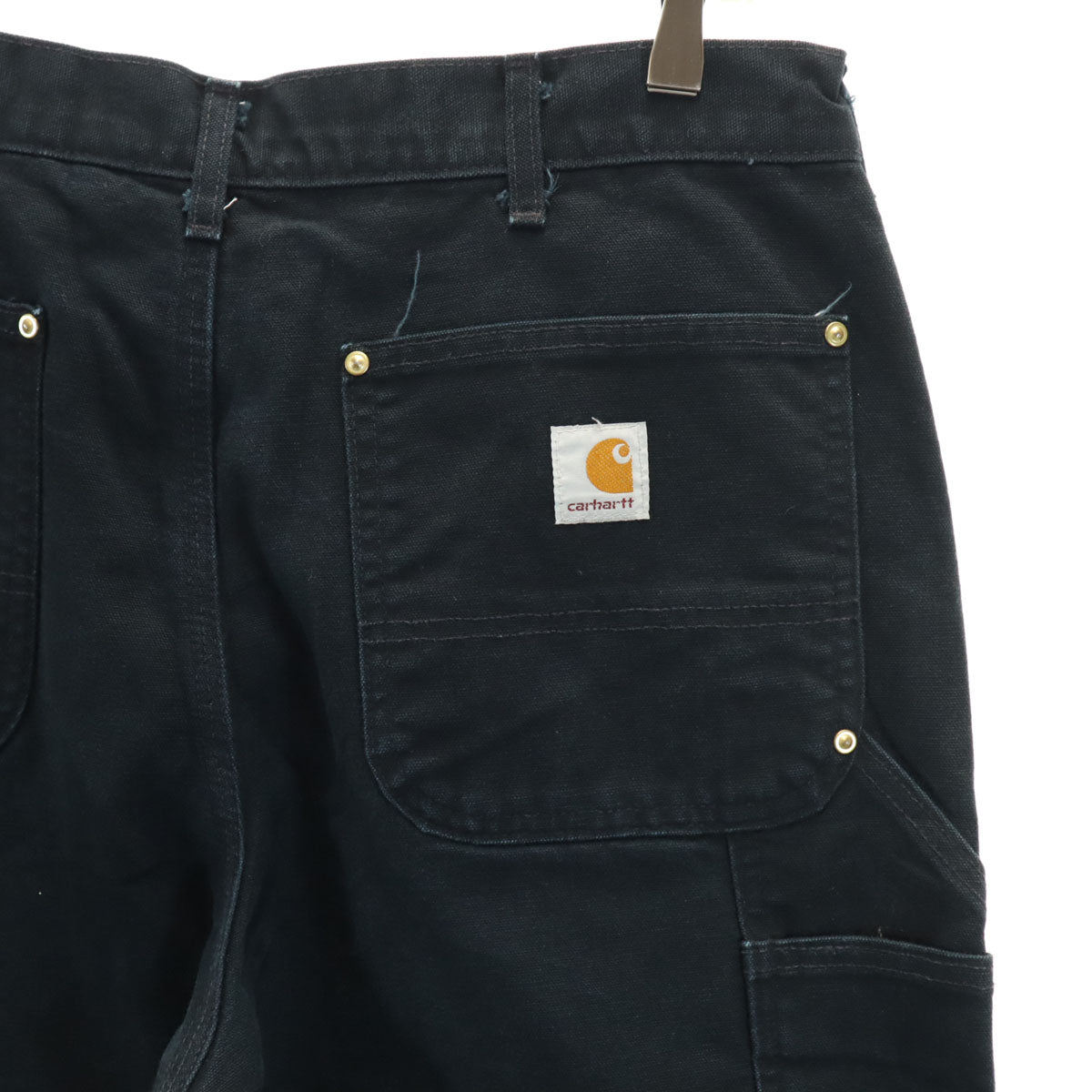 Carhartt カーハート USA製 ダブルニー ダック ワークパンツ ブラック メンズ