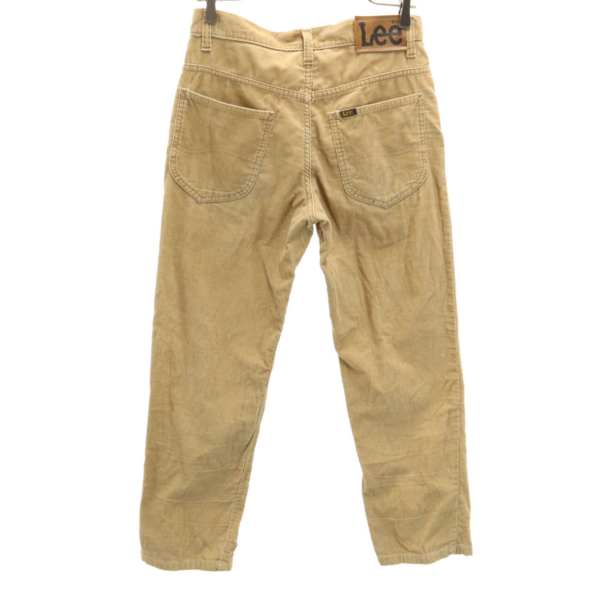 Lee リー 80s USA製 ヴィンテージ コーデュロイパンツ W29 ベージュ TALONジップ メンズ