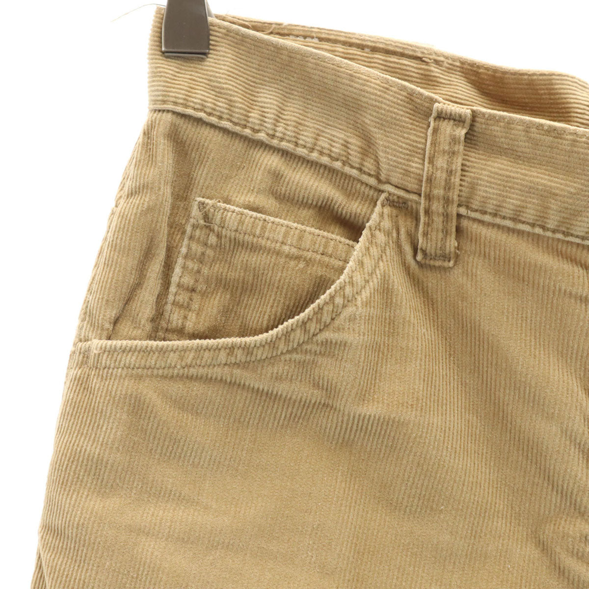 Lee リー 80s USA製 ヴィンテージ コーデュロイパンツ W29 ベージュ TALONジップ メンズ