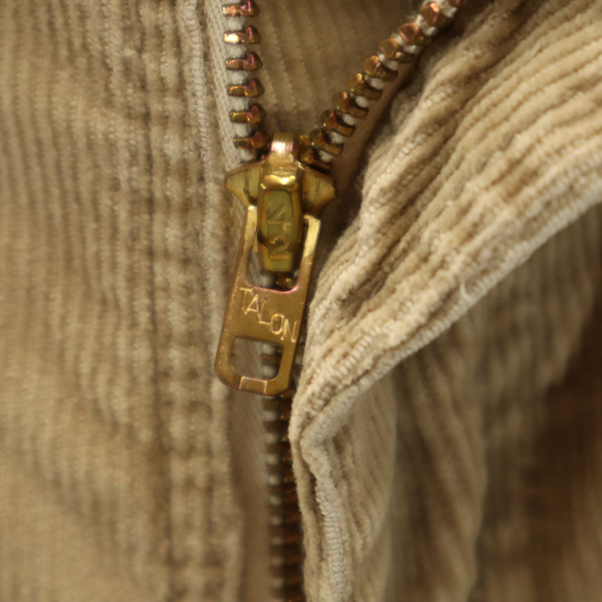 Lee リー 80s USA製 ヴィンテージ コーデュロイパンツ W29 ベージュ TALONジップ メンズ