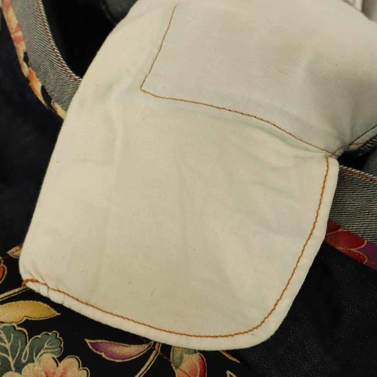 泥棒日記 ドロボウニッキ デニムパンツ w30 インディゴ ジーンズ 和柄 メンズ