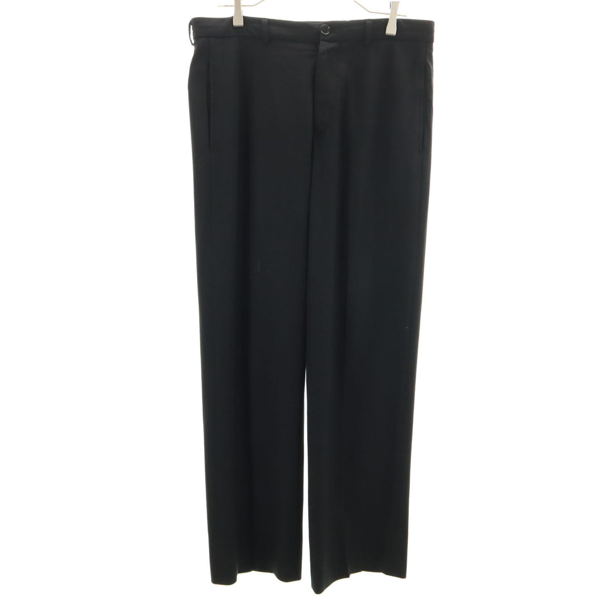 ARMANI COLLEZIONI アルマーニ コレツィオーニ ウールブレンド パンツ 48 ブラック系 メンズ