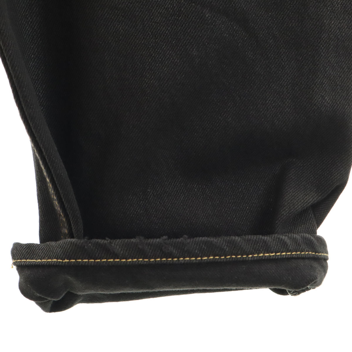 Levi's リーバイス 90s オールド USA製 ストレッチ ストレートデニムパンツ w32 ブラック系 ボタンフライ メンズ