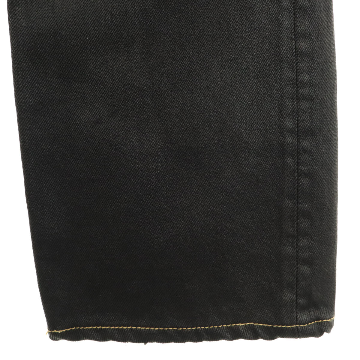 Levi's リーバイス 90s オールド USA製 ストレッチ ストレートデニムパンツ w32 ブラック系 ボタンフライ メンズ