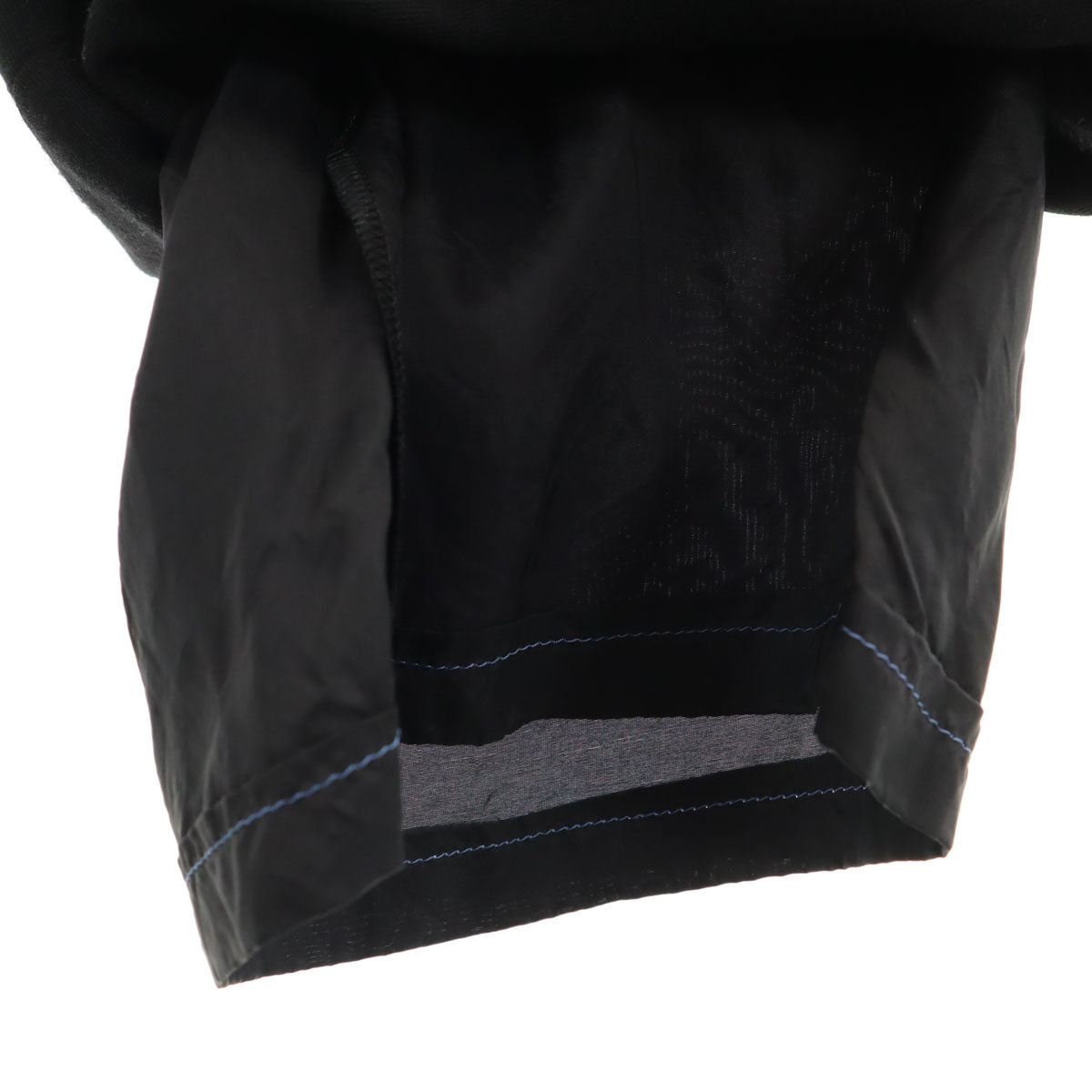 BURBERRY LONDON バーバリーロンドン ウールブレンド ストレートパンツ 40 ブラック系 レディース