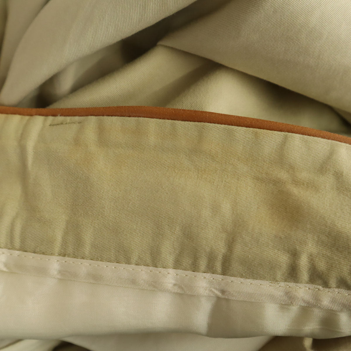 HERMES エルメス イタリア製 パンツ 52 ベージュ系 メンズ