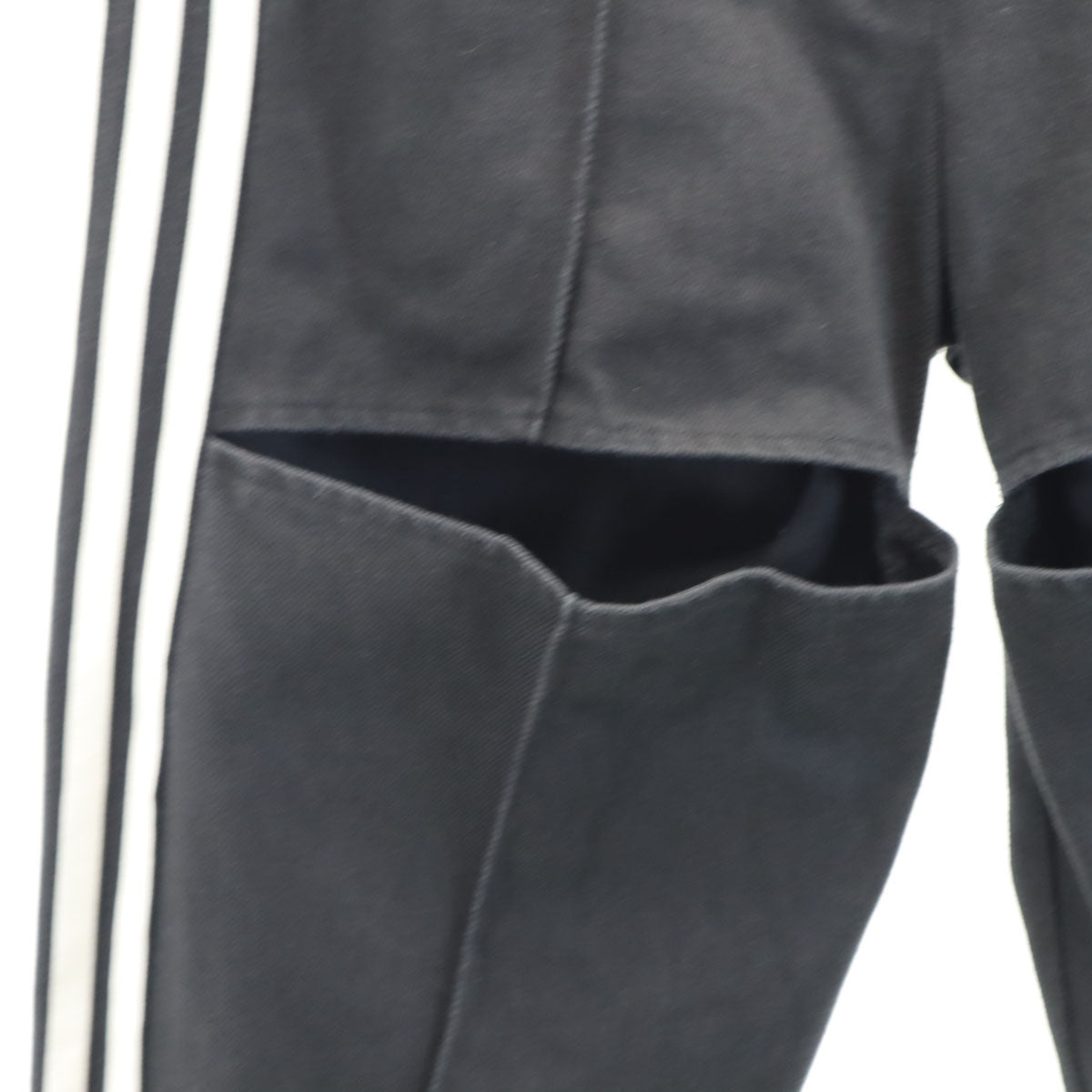 adidas Originals アディダスオリジナルス KSENIASCHNAIDER クセニアシュナイダー コラボ リプロセス スリット トラックパンツ S ブラック レディース