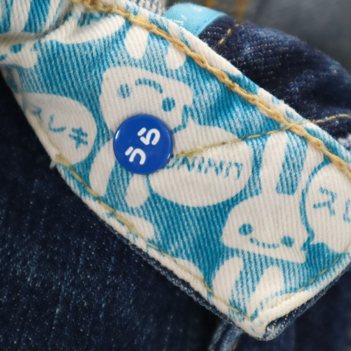 CUNE キューン 未使用 日本製 2連うさぎ デニムパンツ M タグ付き ジーパン ストレッチ レディース