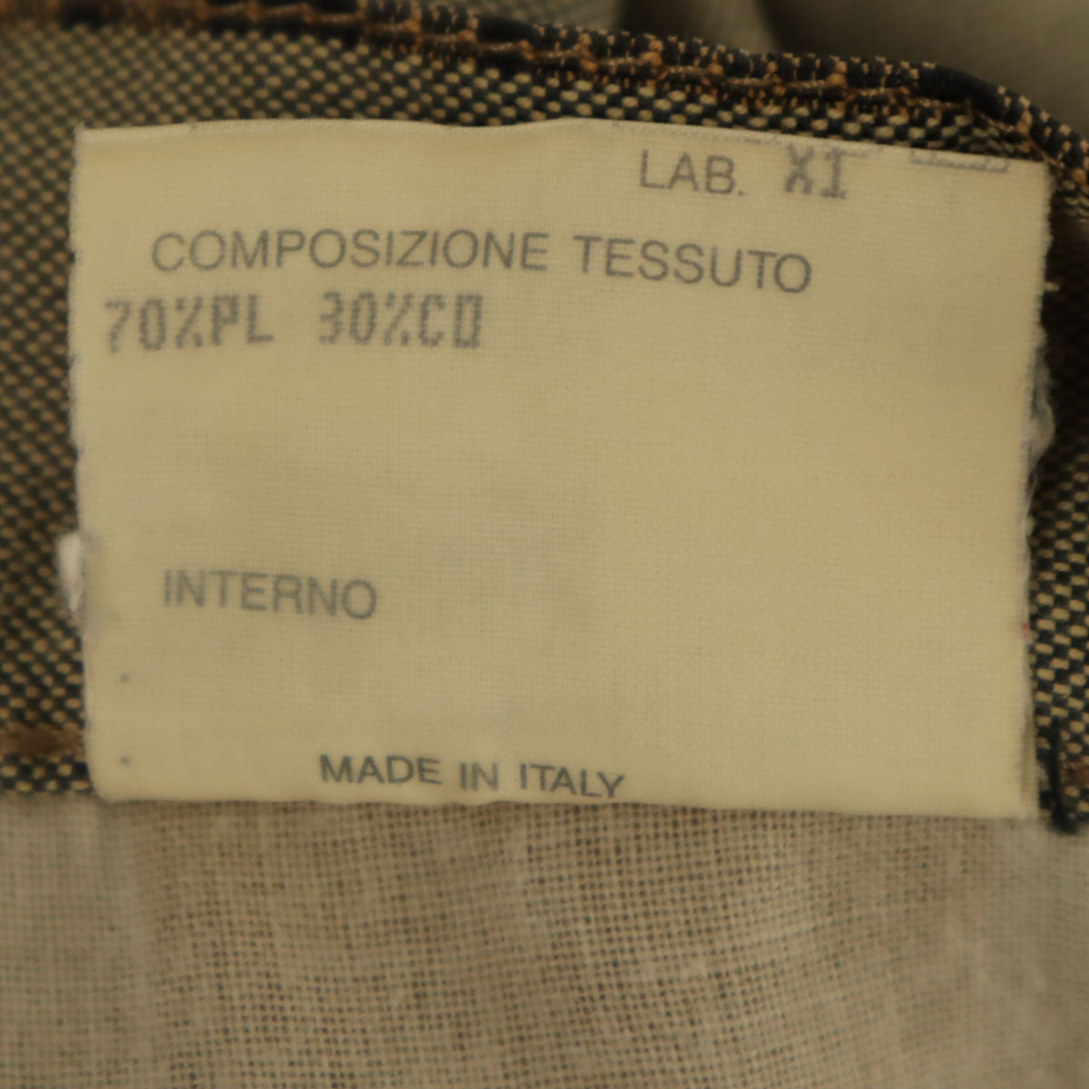 FENDI Jeans フェンディ ジーンズ イタリア製 スリムパンツ W26 オリーブ系 レディース