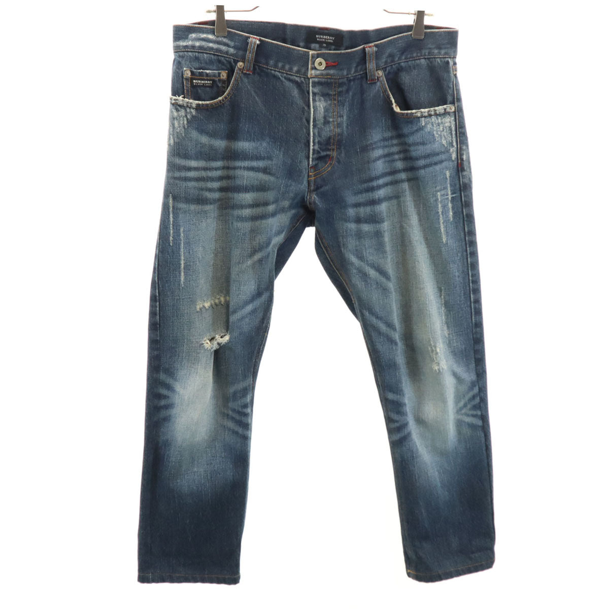 BURBERRY BLACK LABEL バーバリーブラックレーベル デニムパンツ 79 インディゴブルー 三陽商会 ジーンズ メンズ