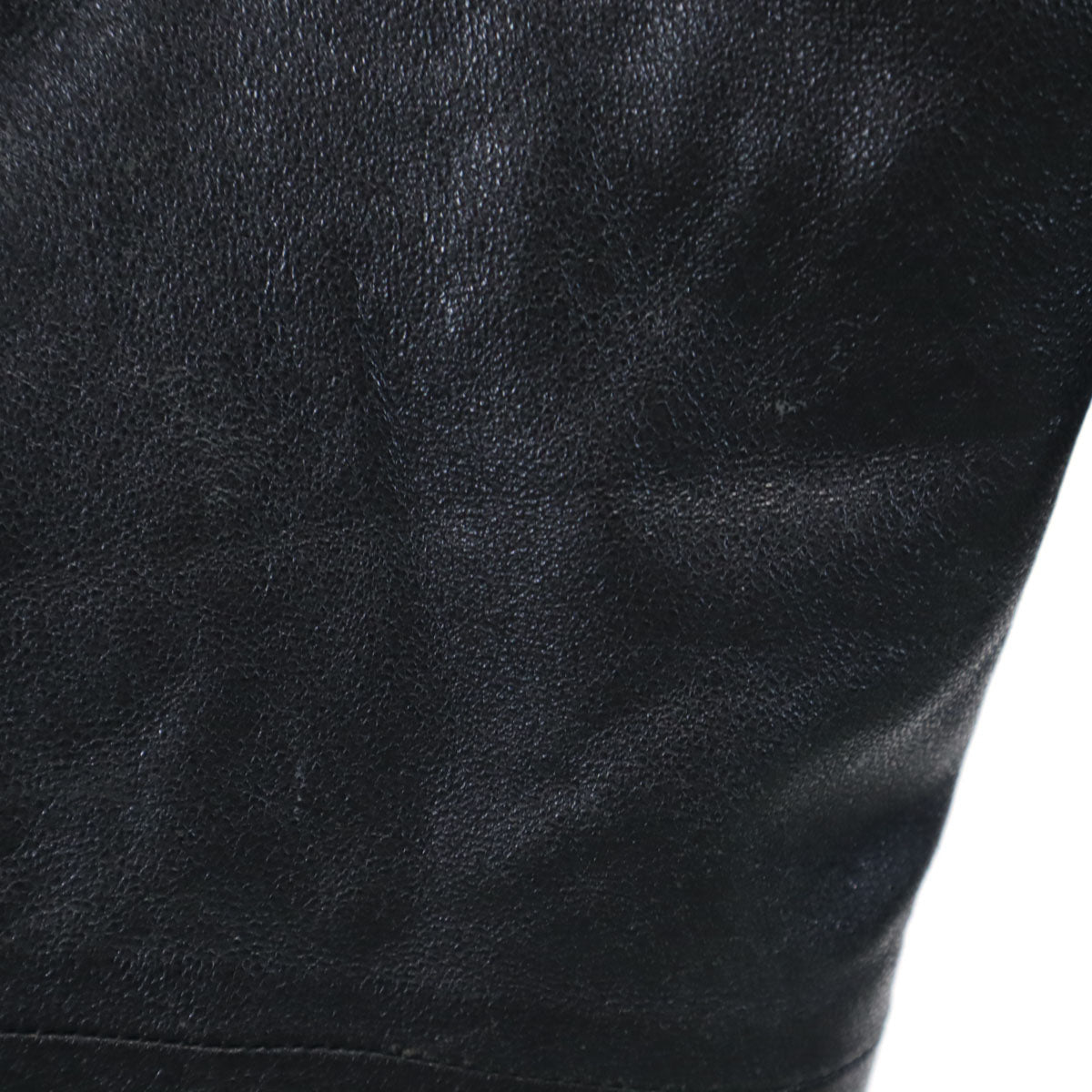 BEBE SPORT 80s 90s USA製 オールド 本革 レザーパンツ W30 ブラック レディース