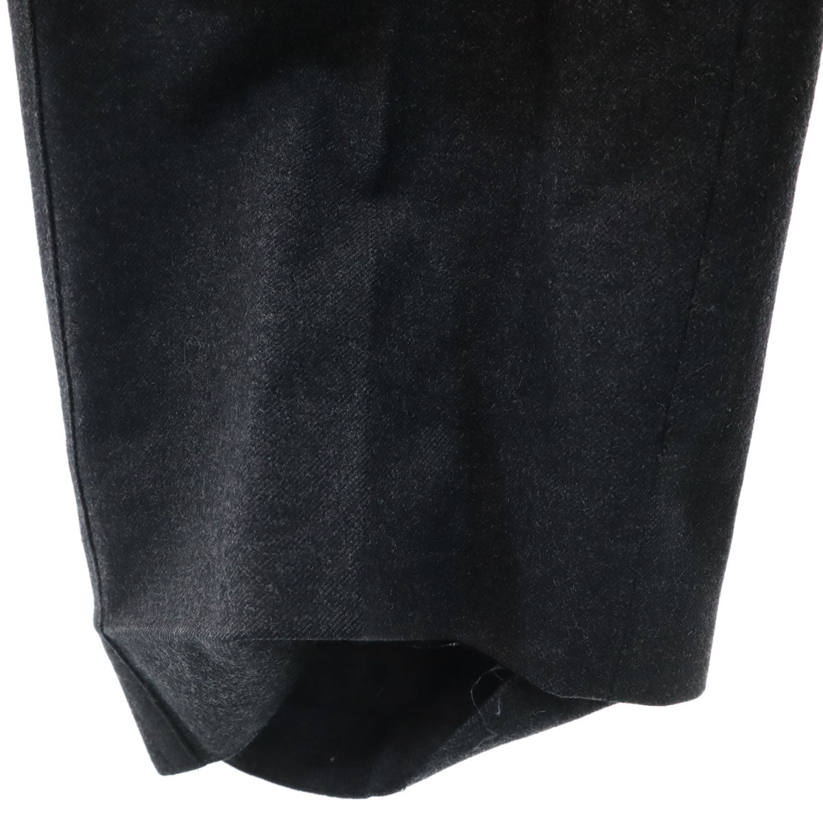 YVES SAINT LAURENT イヴサンローラン 80s 90s ウール オールド スラックスパンツ 80 チャコールグレー メンズ