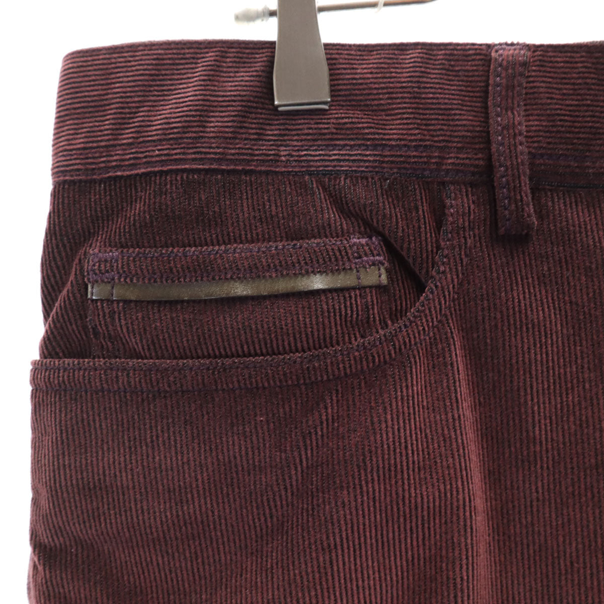 Berluti ベルルッティ イタリア製 コーデュロイパンツ 52 ボルドー メンズ