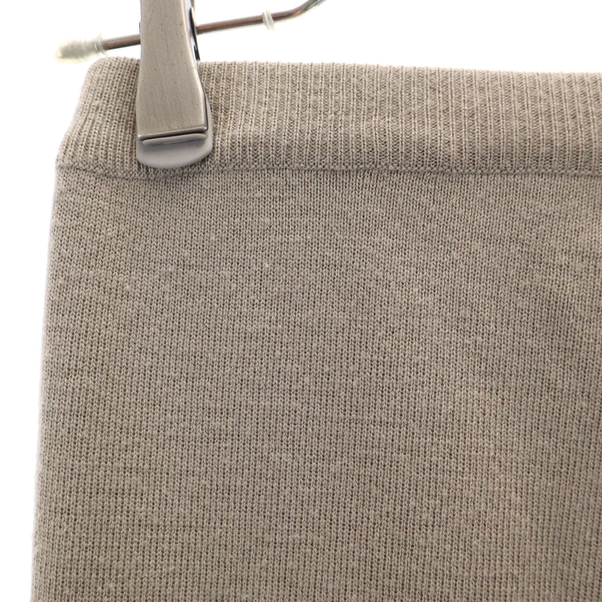 GUCCI グッチ 80s イタリア製 オールド ニット レギンス 40 グレージュ レディース