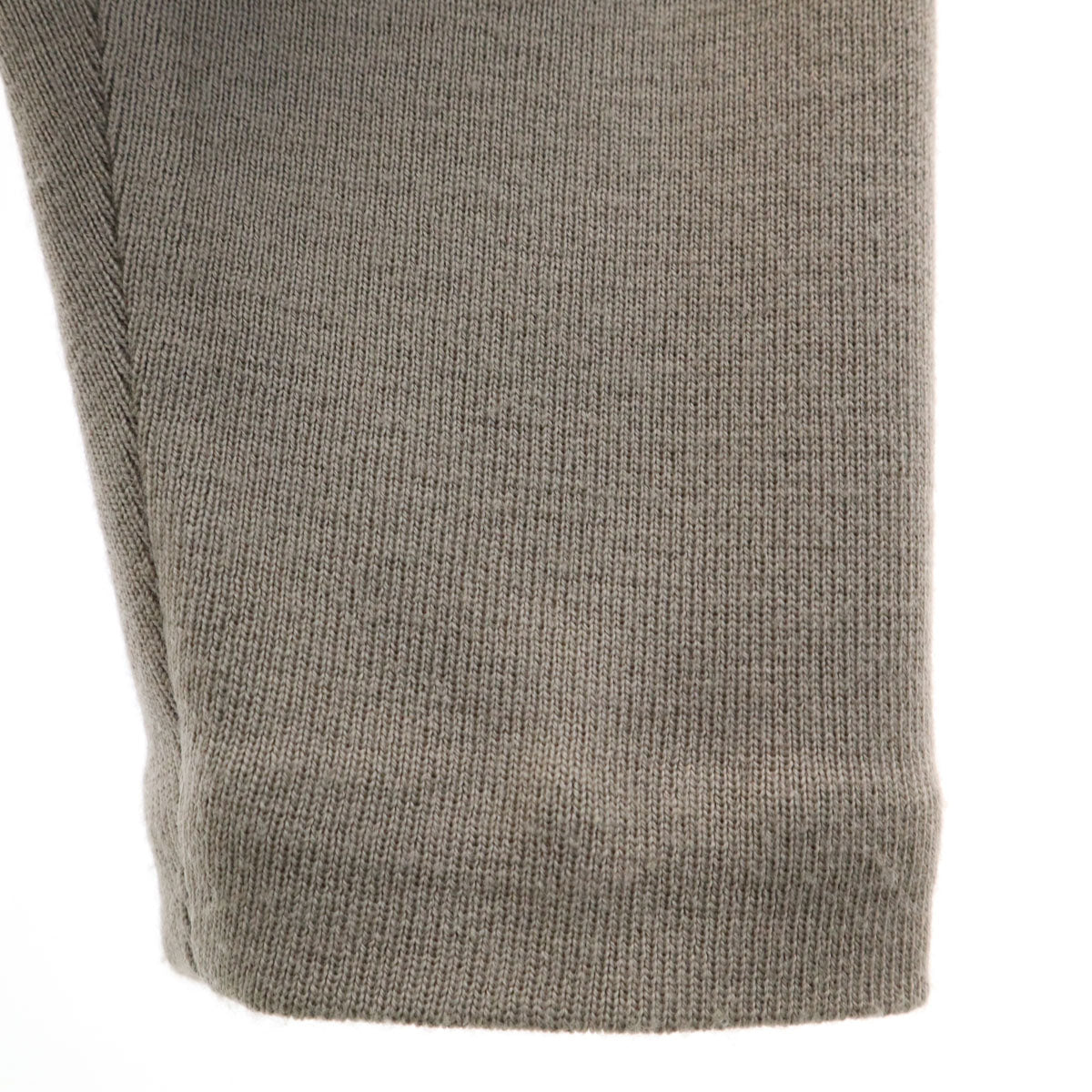 GUCCI グッチ 80s イタリア製 オールド ニット レギンス 40 グレージュ レディース