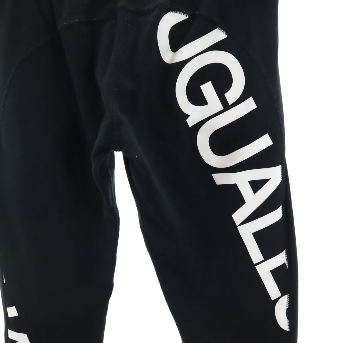 1piu1uguale3 RELAX ウノピゥウノウグァーレトレ リラックス スウェット ジョガーパンツ L ブラック メンズ