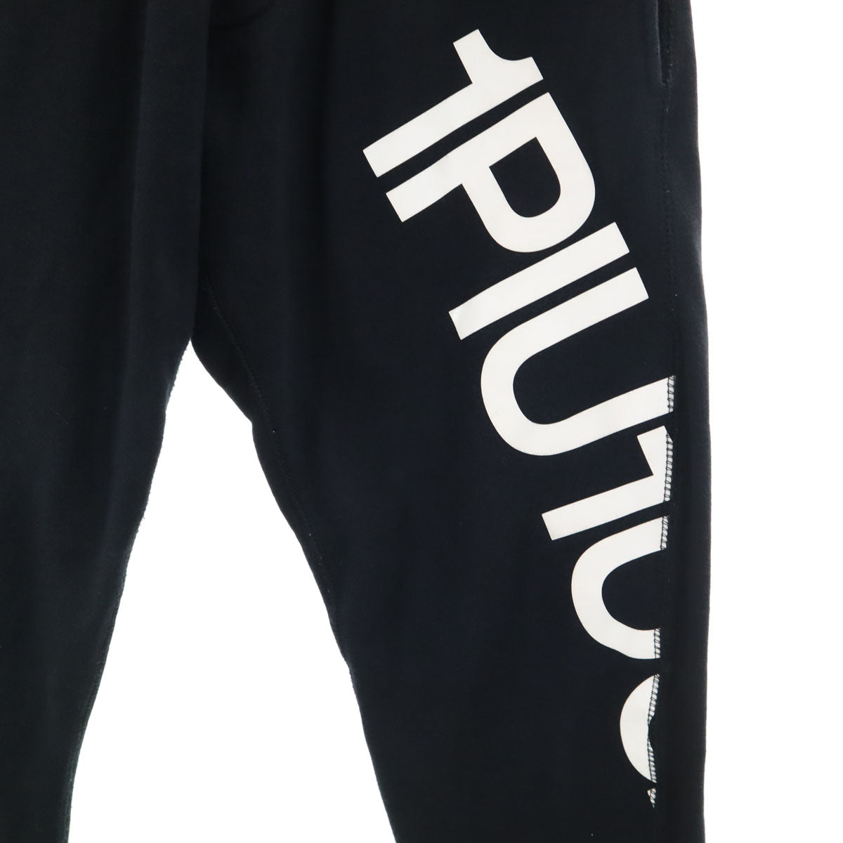 1piu1uguale3 RELAX ウノピゥウノウグァーレトレ リラックス スウェット ジョガーパンツ L ブラック メンズ