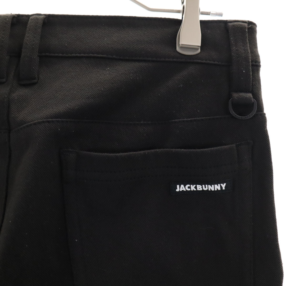 Jack Bunny!! ジャックバニー ゴルフ ウォーム スリムパンツ 4 ブラック サイドライン メンズ