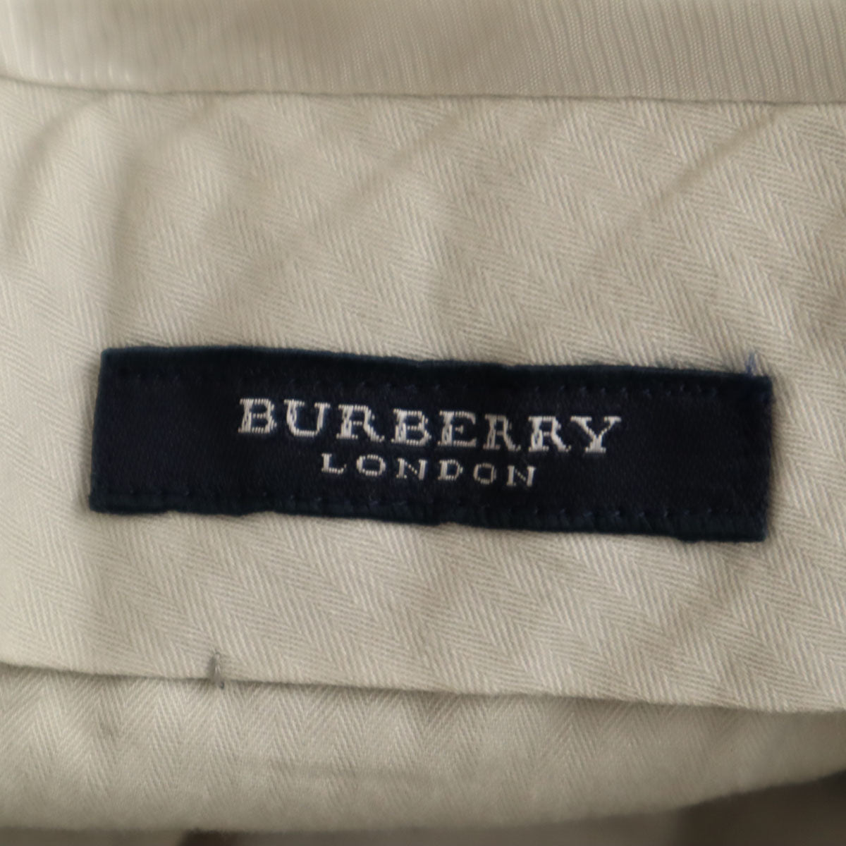 BURBERRY LONDON バーバリーロンドン 日本製 スラックスパンツ 82 グレージュ 三陽商会 メンズ
