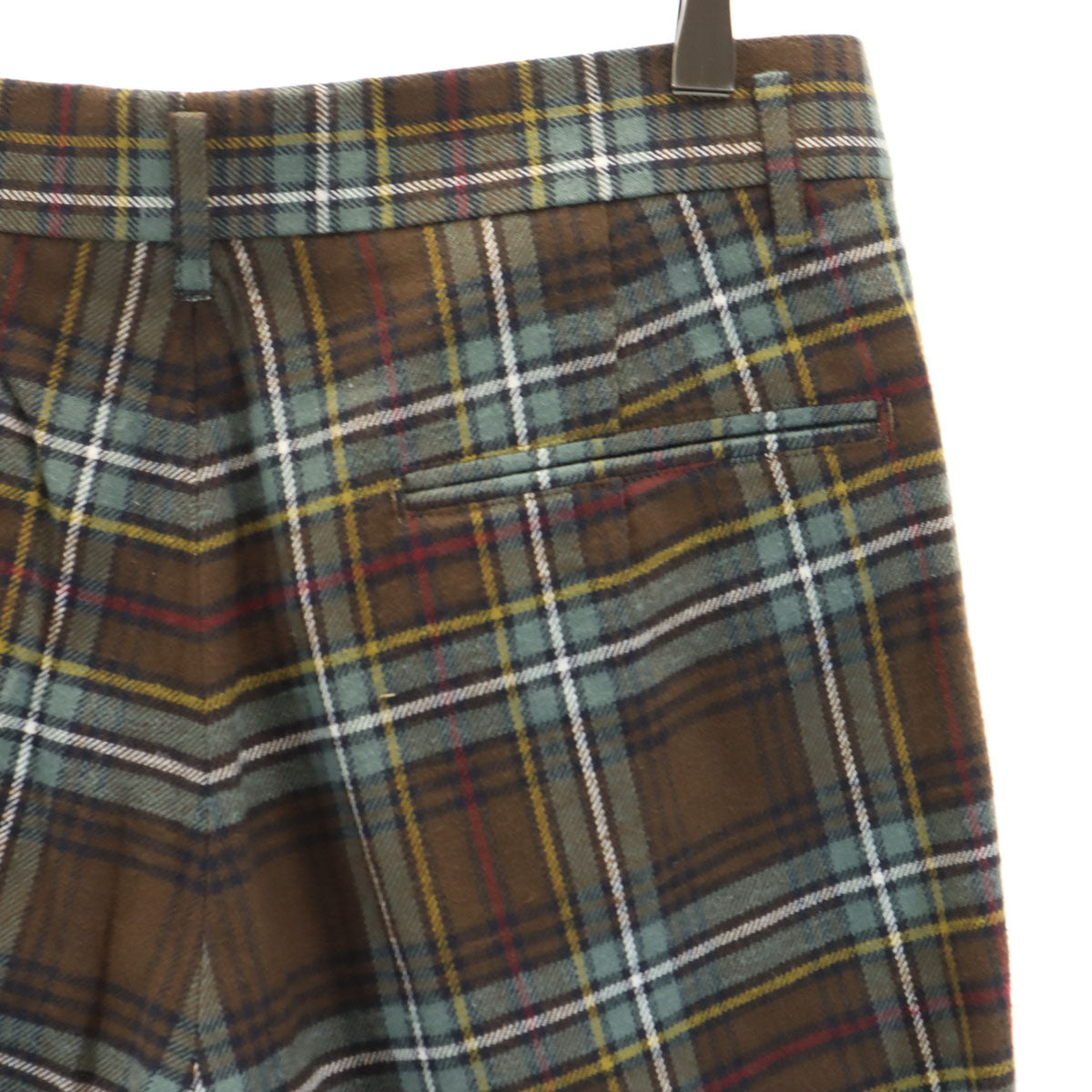 CHAPS RALPH LAUREN チャップスラルフローレン 80s 日本製 ヴィンテージ チェック柄 ロングパンツ LL ブラウン系 メンズ