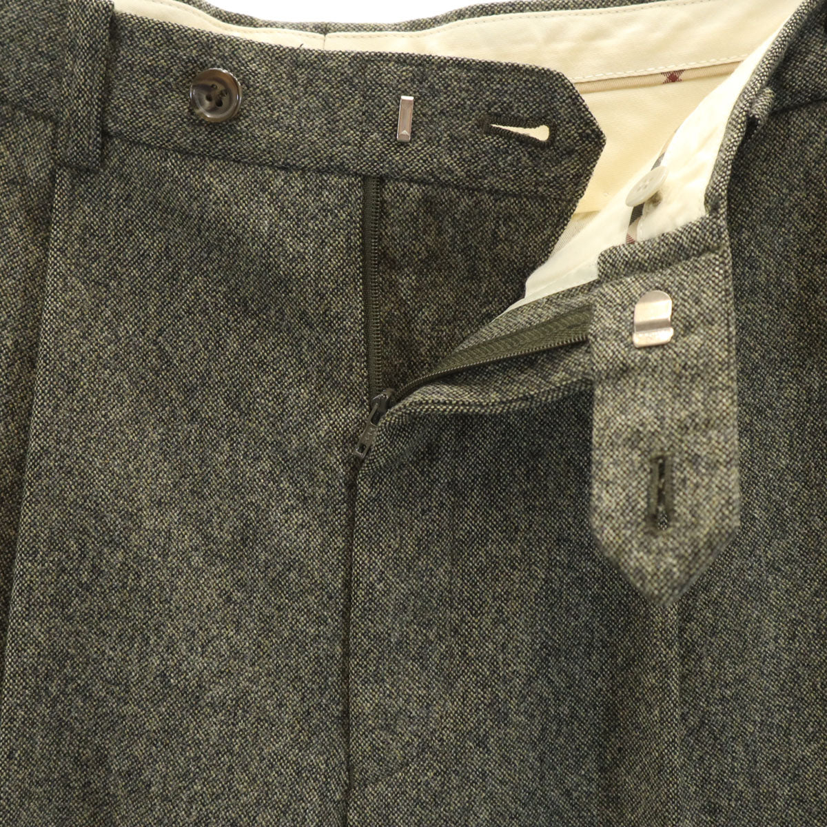 BURBERRY LONDON バーバリーロンドン カシミヤブレンド スラックスパンツ 82 ブラウン系 三陽商会 メンズ