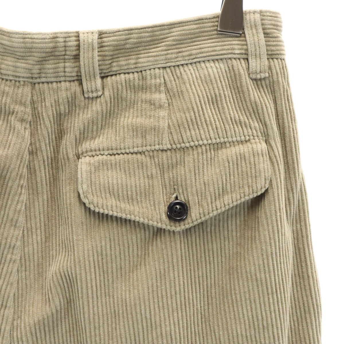 ami アミ ポルトガル製 コーデュロイパンツ XS グレージュ系 レディース