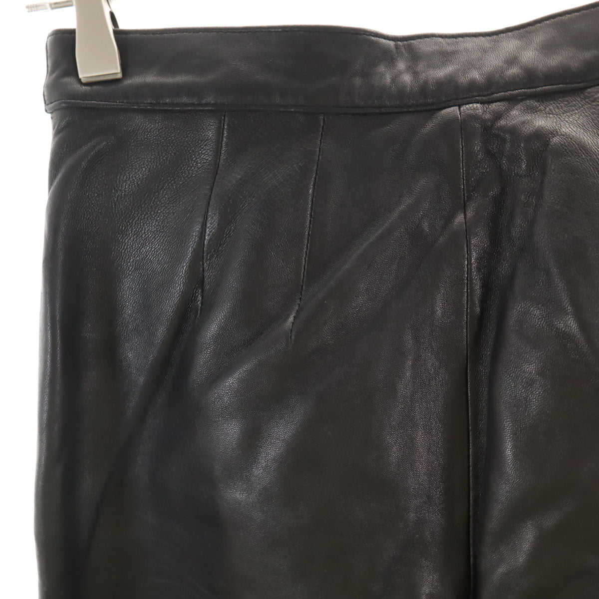 SIENA STUDIO レザーパンツ 4 ブラック レディース