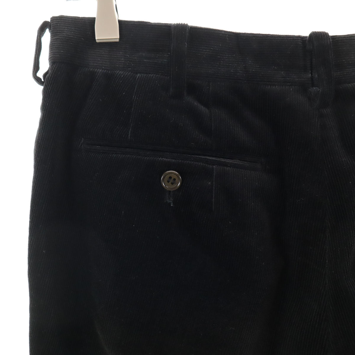 PS Paul Smith ピーエスポールスミス 日本製 コーデュロイパンツ M ブラック メンズ