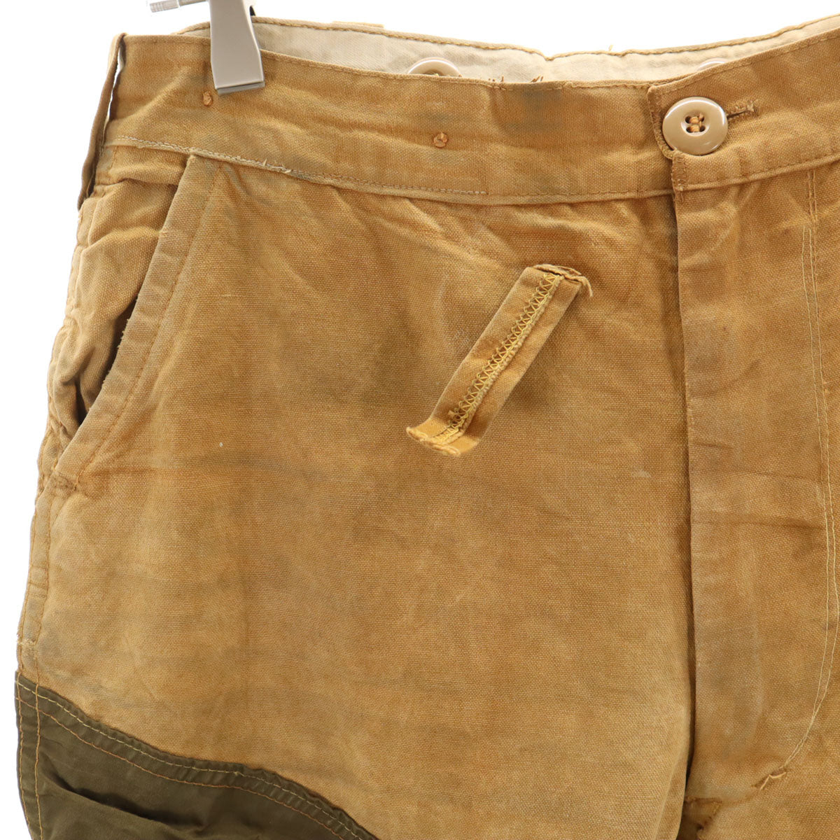 SAFTBAK サフトバック 70s ヴィンテージ ハンティング パンツ キャメル ダック メンズ