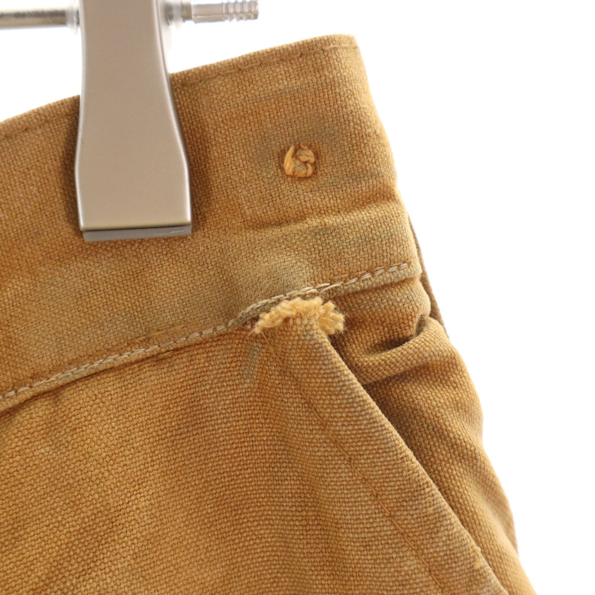 SAFTBAK サフトバック 70s ヴィンテージ ハンティング パンツ キャメル ダック メンズ