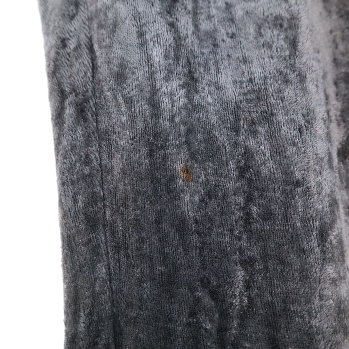 NOZOMI ISHIGURO ノゾミイシグロ 日本製 ベロア調 パンツ F グレー メンズ