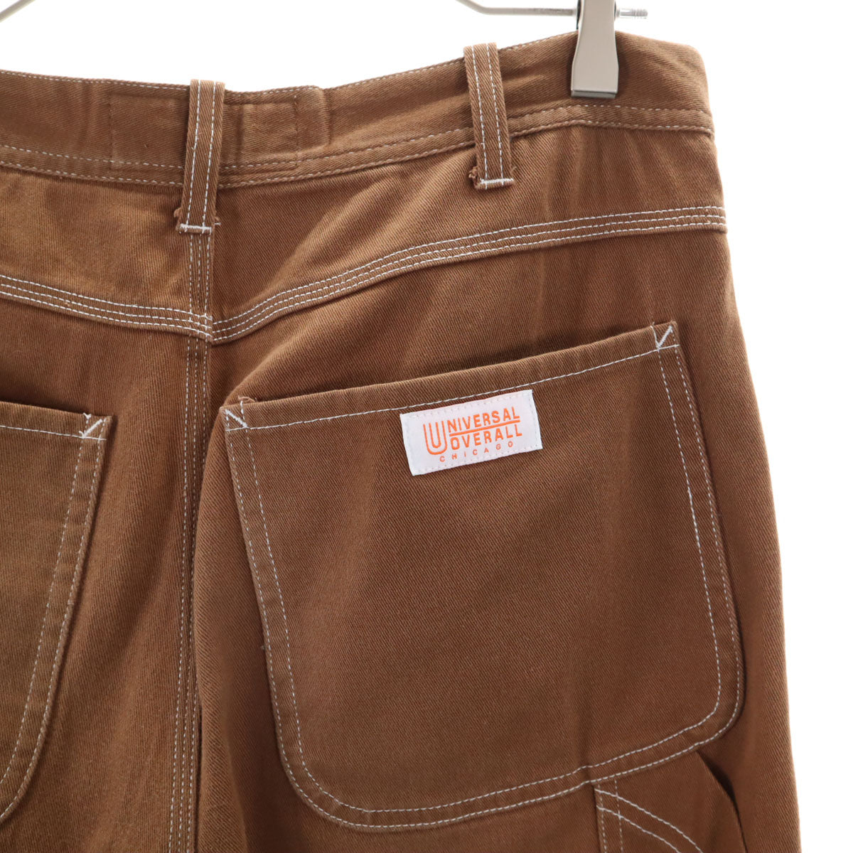 UNIVERSAL OVERALL ユニバーサルオーバーオール ペインターパンツ M ブラウン メンズ