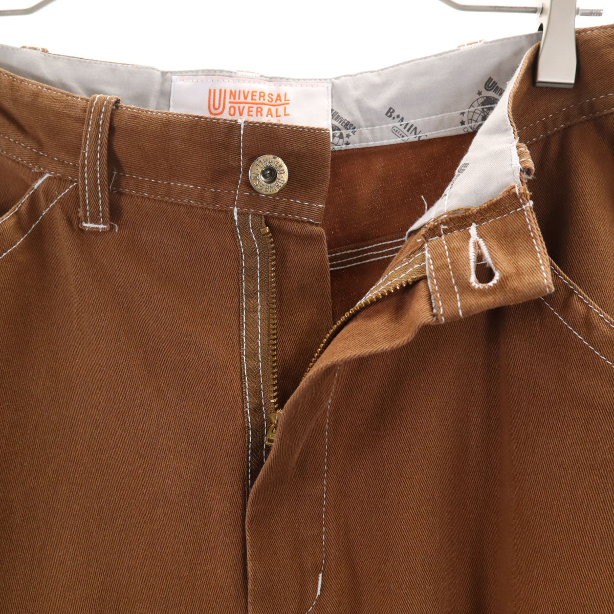 UNIVERSAL OVERALL ユニバーサルオーバーオール ペインターパンツ M ブラウン メンズ