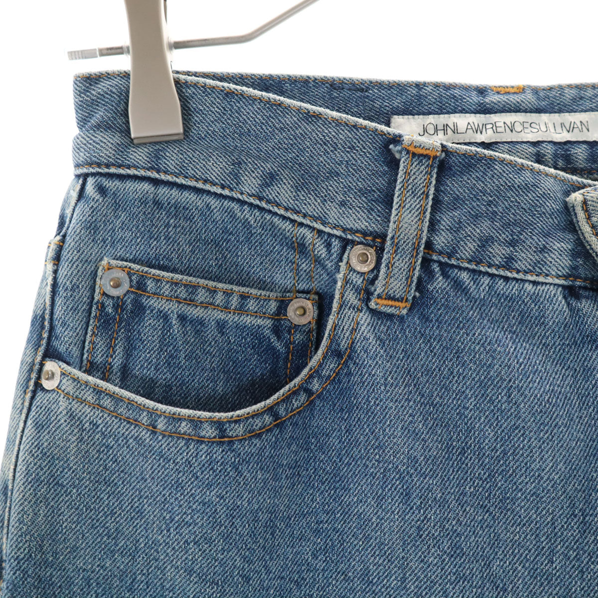 JOHN LAWRENCE SULLIVAN ジョンローレンスサリバン 日本製 デニムパンツ S ジーンズ ボタンフライ レディース