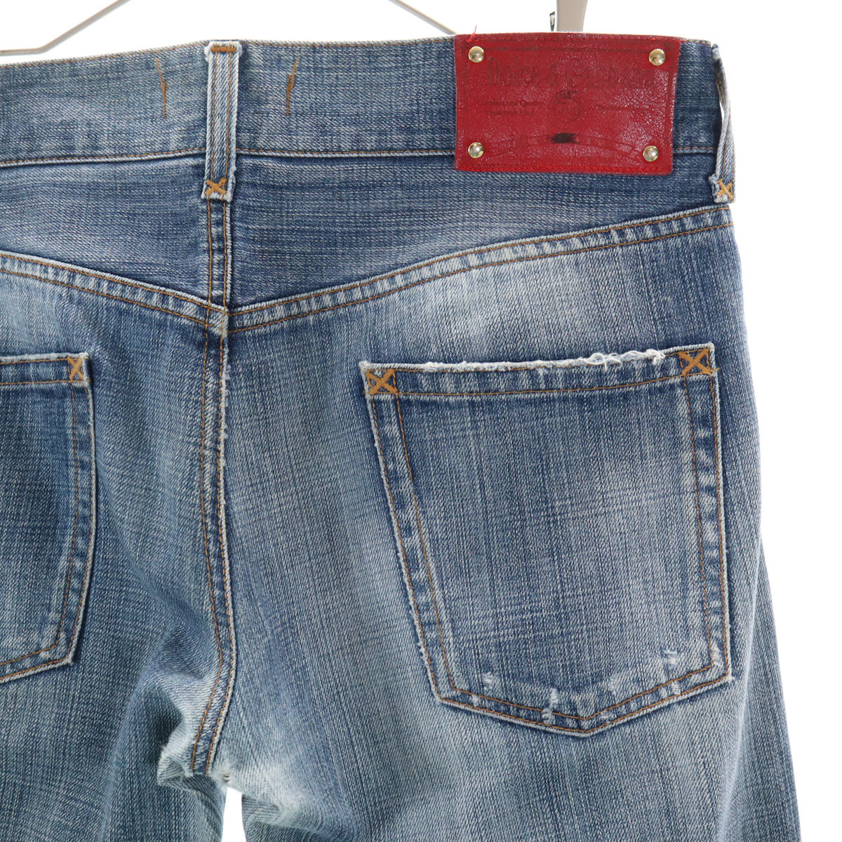 DOLCE&GABBANA ドルチェアンドガッバーナ イタリア製 デニムパンツ 48 ジーンズ ボタンフライ メンズ