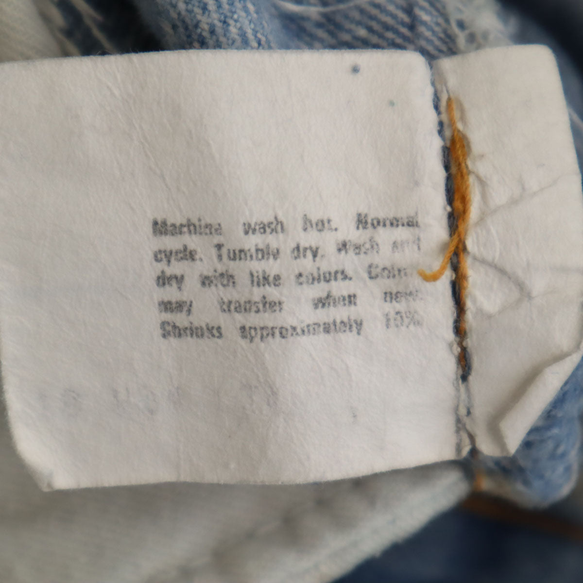 Levi's リーバイス 80s ヴィンテージ ストレートデニムパンツ ジーンズ ボタンフライ メンズ