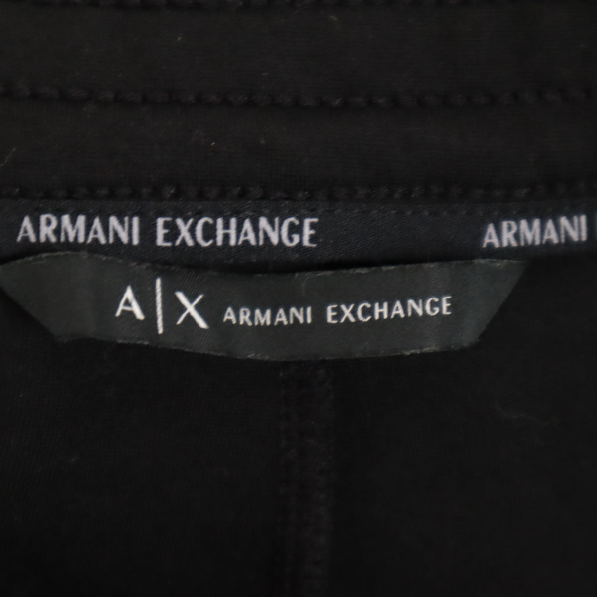 ARMANI EXCHANGE アルマーニエクスチェンジ レギンス XS ブラック レディース