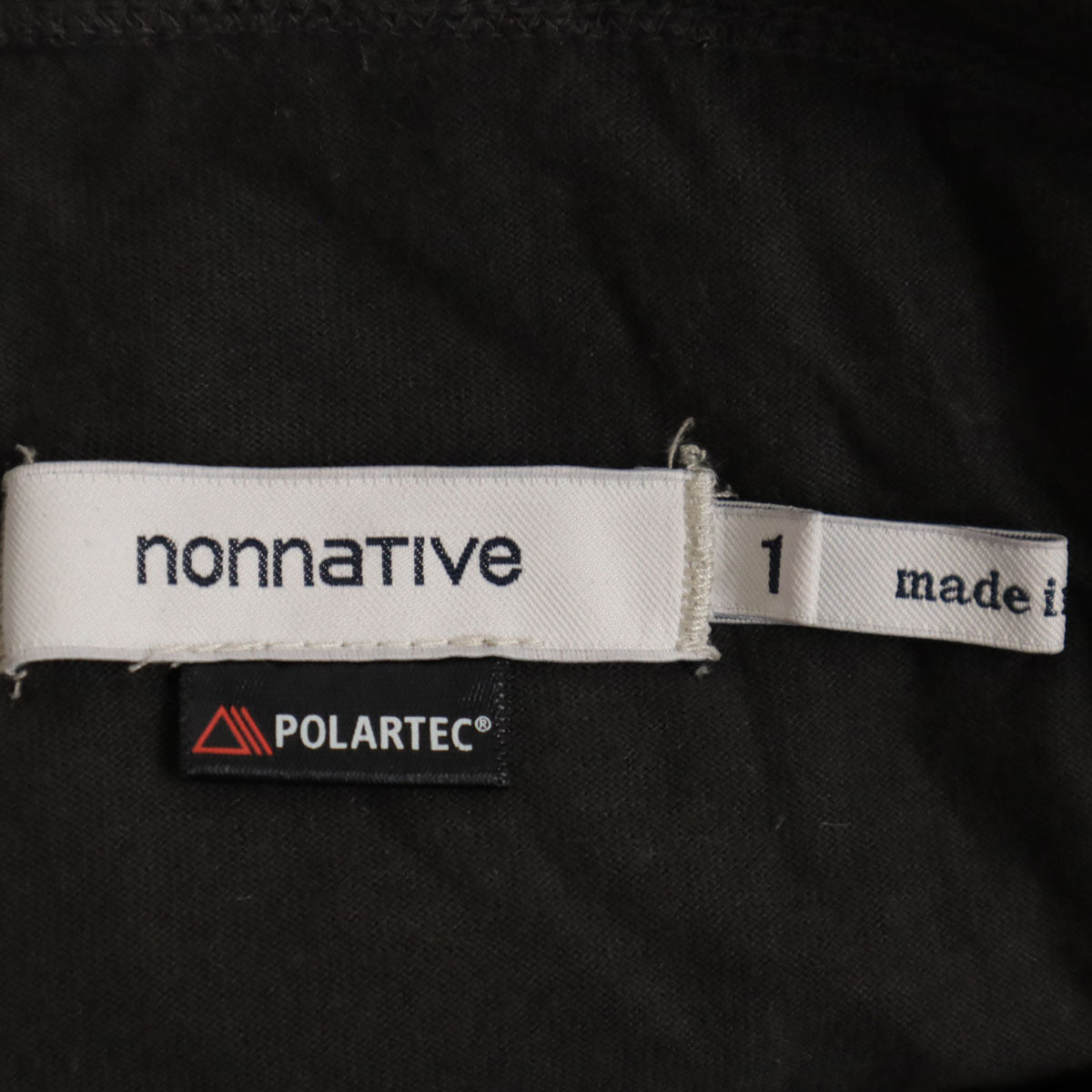 nonnative ノンネイティブ 日本製 イージーパンツ 1 チャコール メンズ