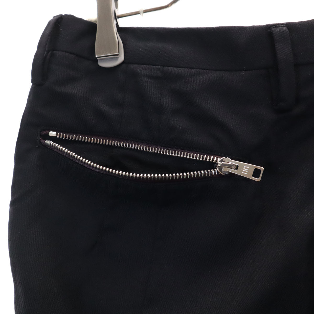 Paul Smith ポールスミス 日本製 スラックスパンツ M ブラック 裾ジップ メンズ